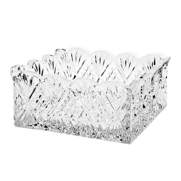Godinger Silver Art Co Dublin Crystal Scalloped Napkin Holder & Reviews Wayfair
